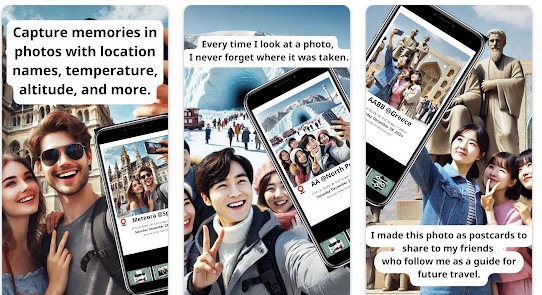 Checkin Camera app for android