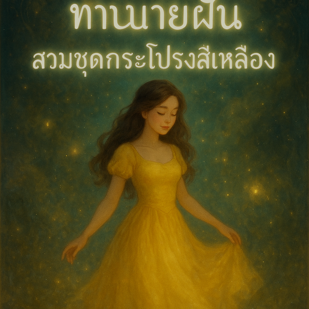 ทำนายฝัน สวมชุดกระโปรงสีเหลือง