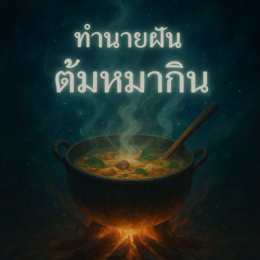 ทำนายฝัน ต้มหมากิน ทำนายฝัน ต้มหมากิน