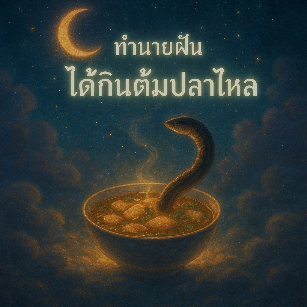 ทำนายฝัน ได้กินต้มปลาไหล