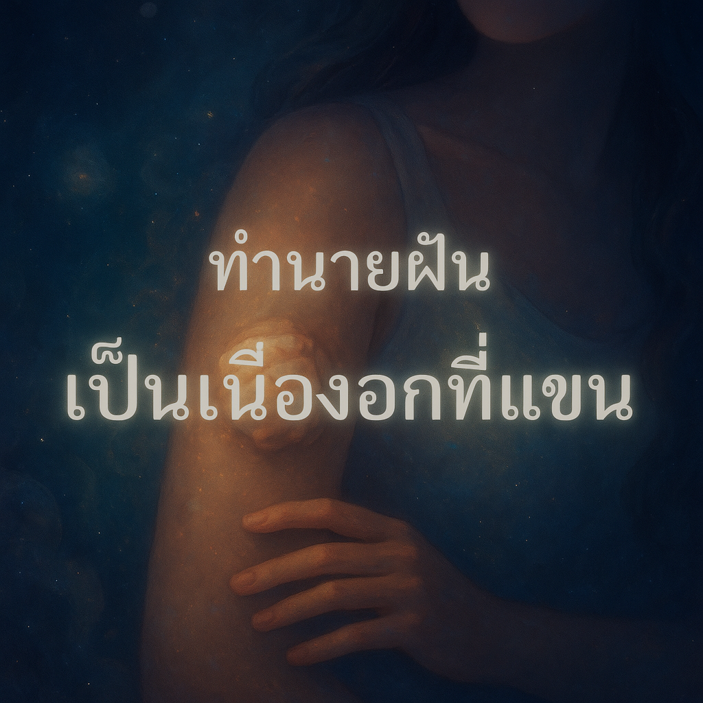 ทำนายฝัน เป็นเนื้องอกที่แขน