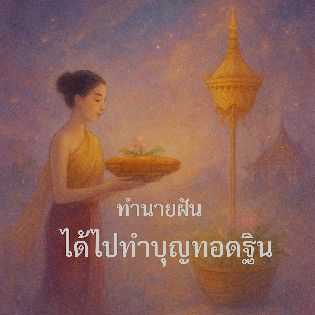 ได้ไปทำบุญทอดกระฐิน