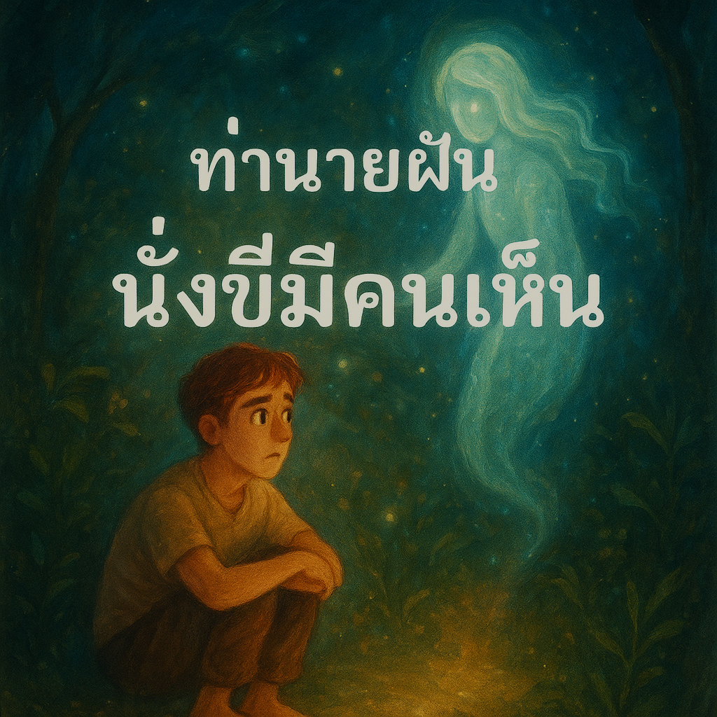 ทำนายฝัน นั่งขี้มีคนเห็น