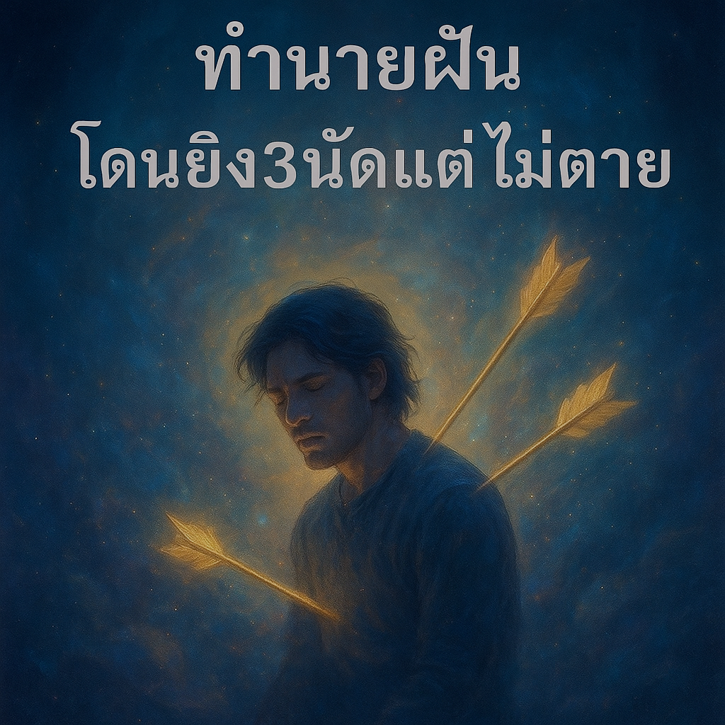 ทำนายฝัน โดนยิง3นัดแต่ไม่ตาย