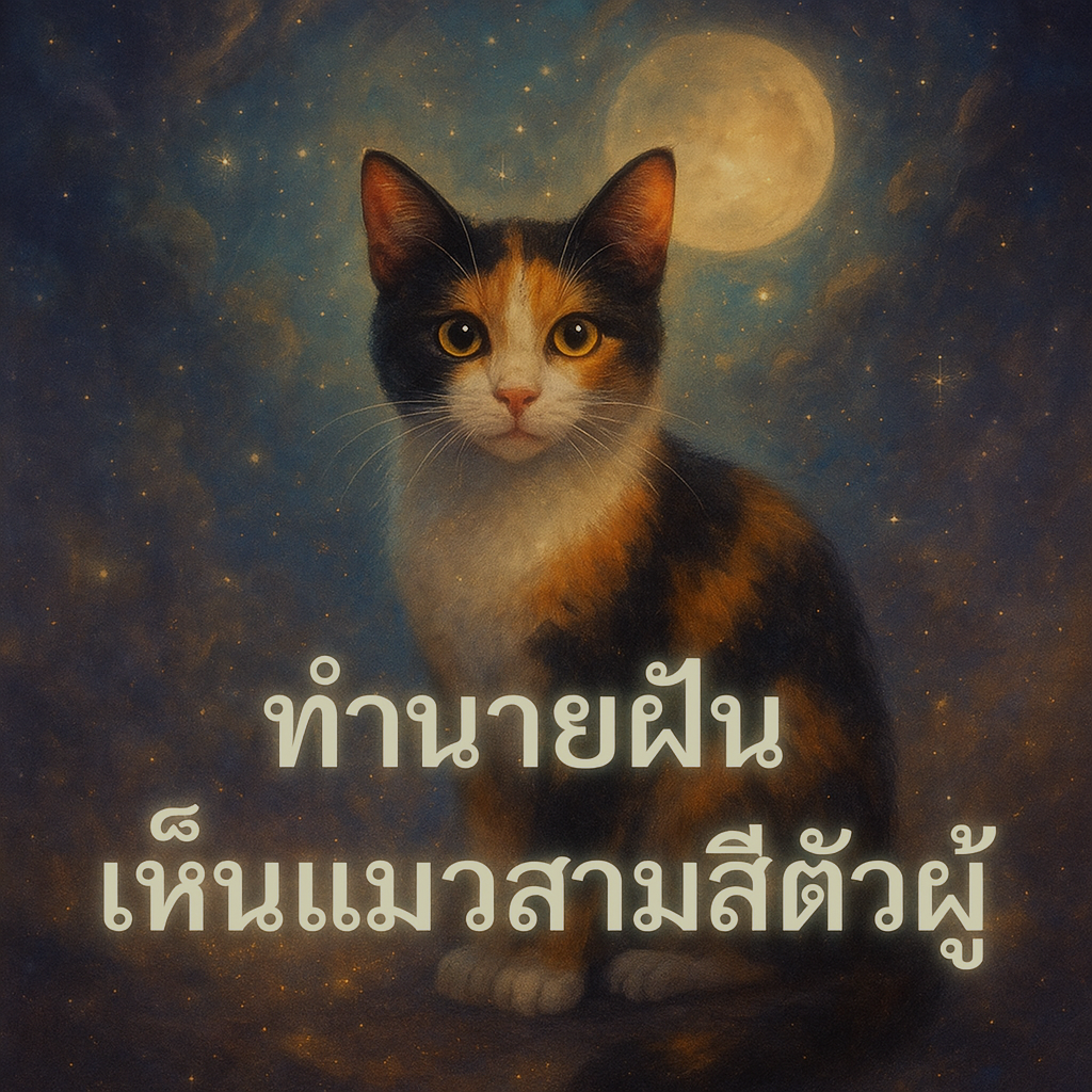 เห็นแมวสามสีตัวผู้