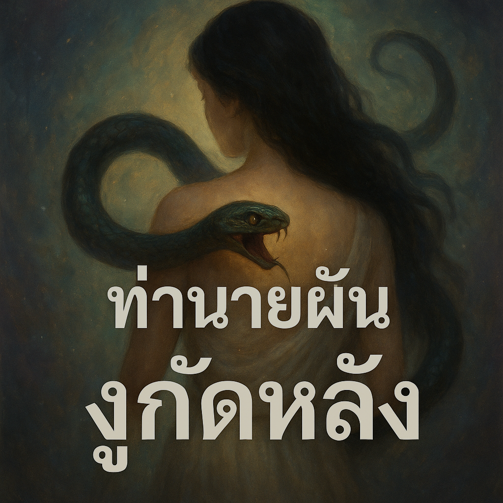 ทำนายฝันงูกัดหลัง