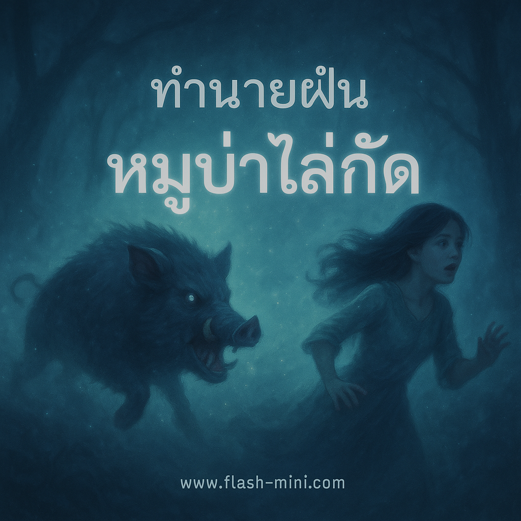 หมูป่าไล่กัด