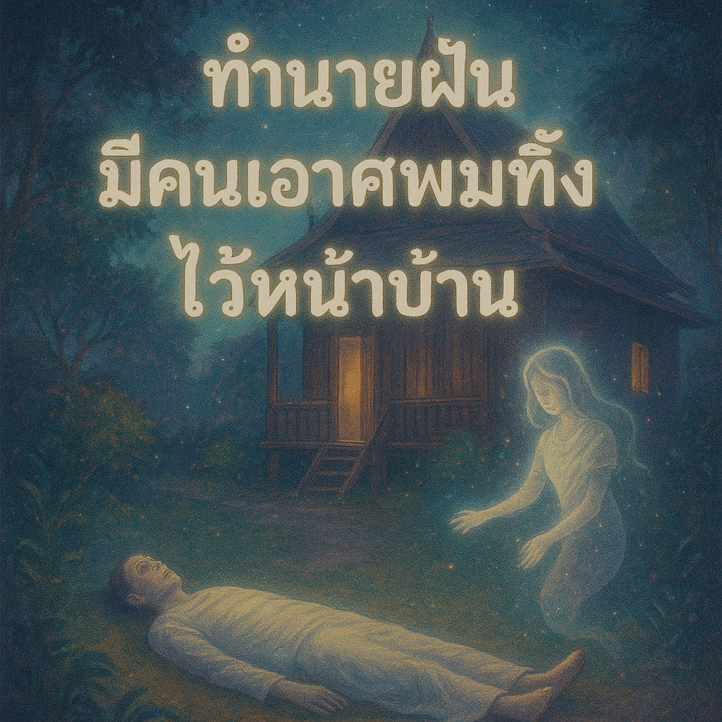 ทำนายฝัน มีคนเอาศพมาทิ้งไว้หน้าบ้าน