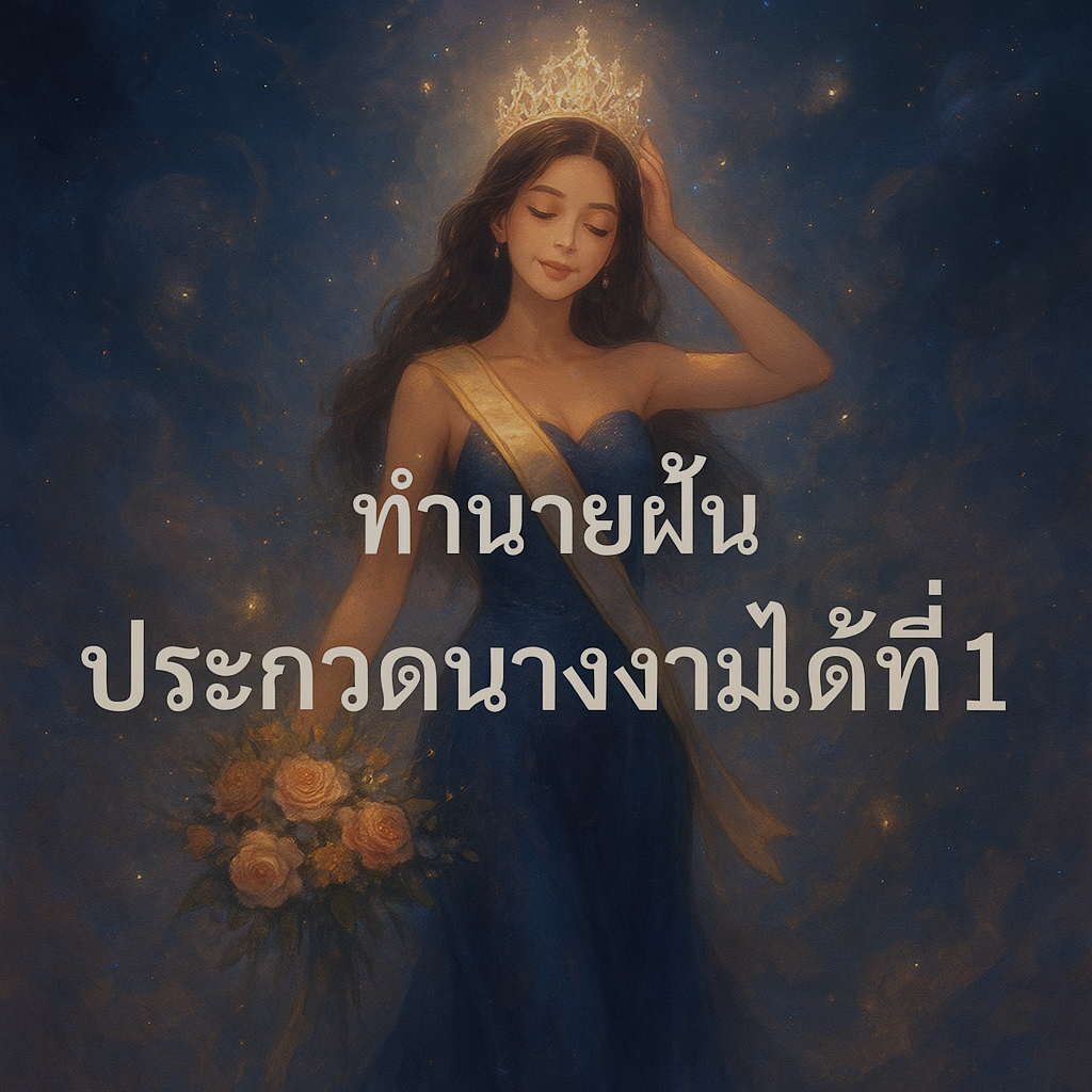 ประกวดนางงามได้ที่1