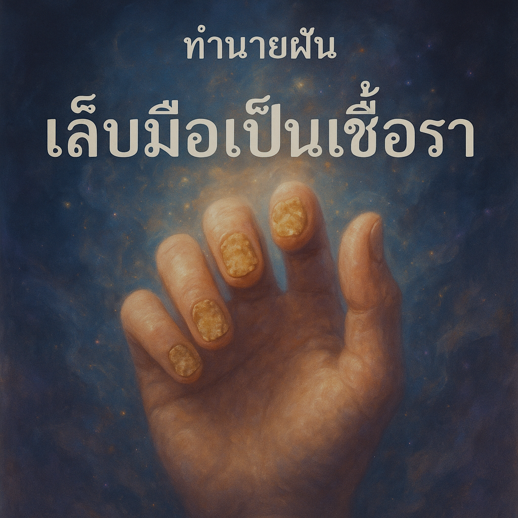 ทำนายฝัน เล็บมือเป็นเชื้อรา