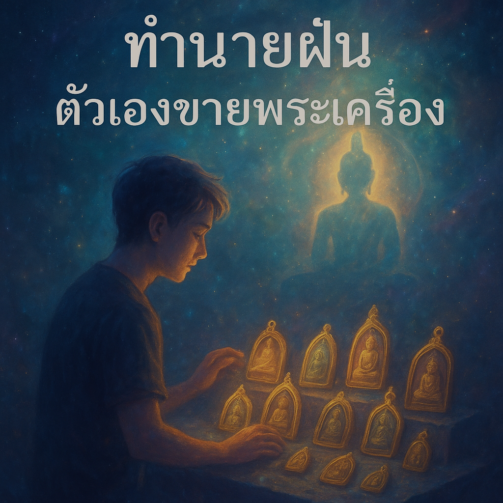 ตัวเองขายพระเครื่อง