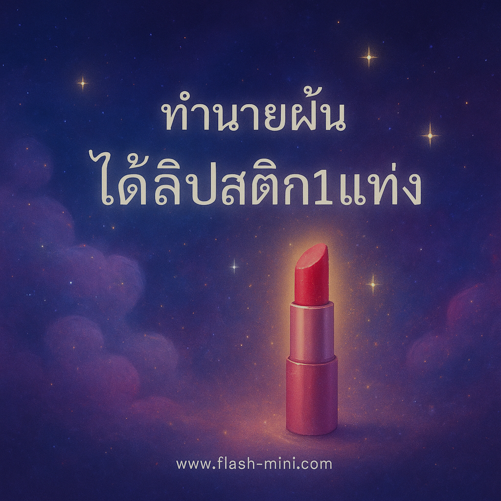 ได้ลิปสติก1แท่ง