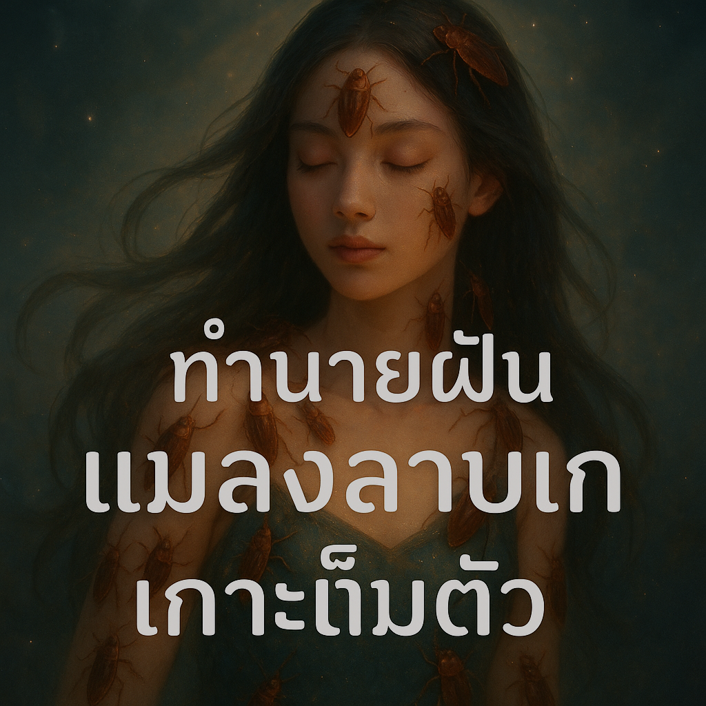 แมลงสาบเกาะเต็มตัว