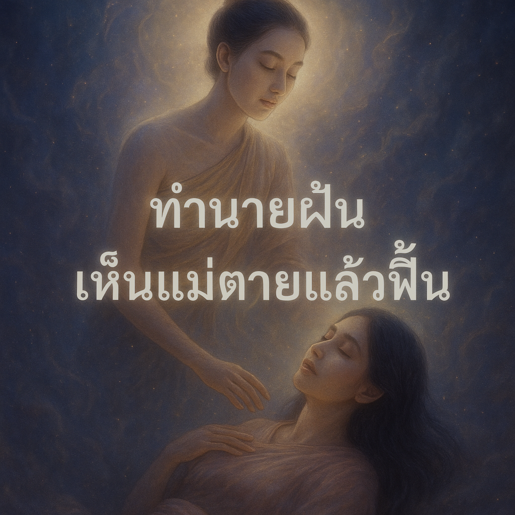 ทำนายฝัน เห็นแม่ตายแล้วฟื้น