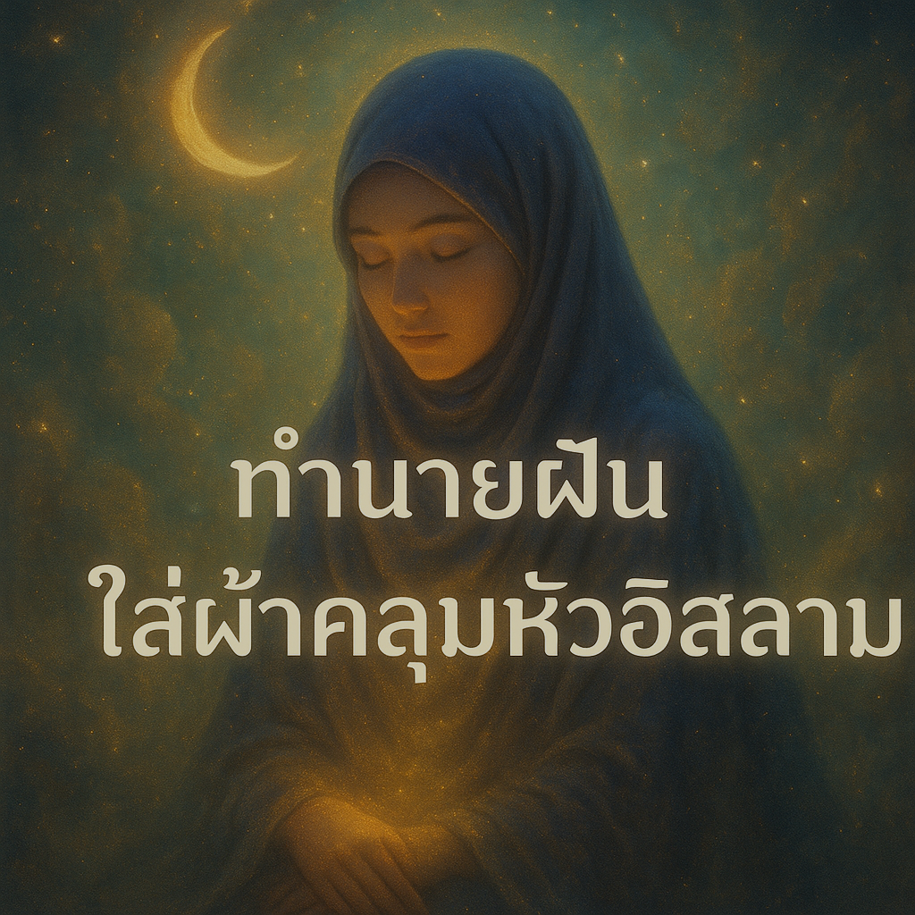 ทำนายฝัน ใส่ผ้าคลุมหัวอิสลาม