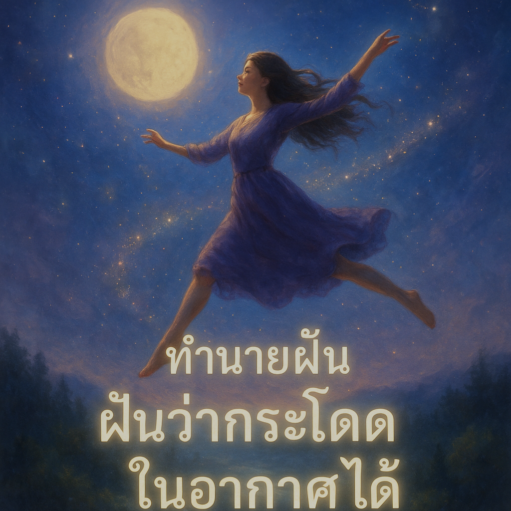 ฝันว่ากระโดดในอากาศได้