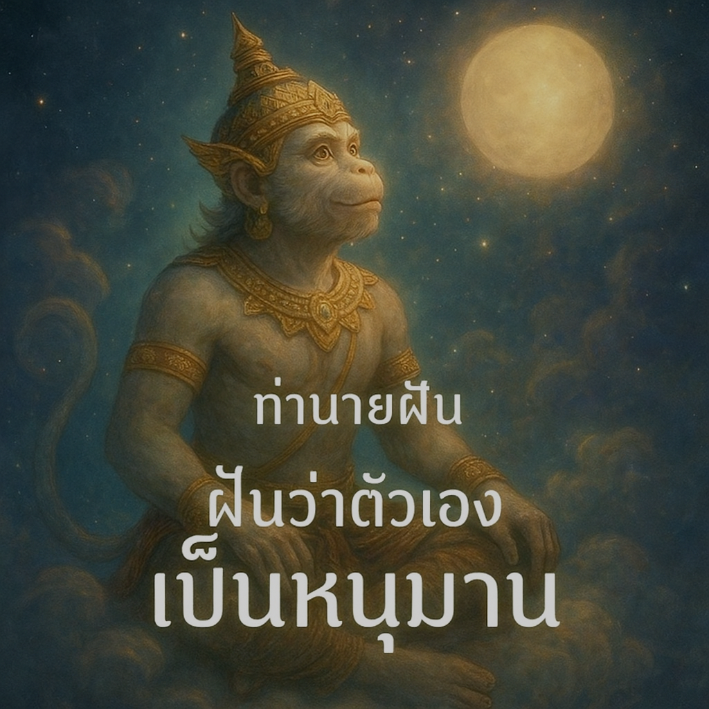 ฝันว่าตัวเองเป็นหนุมาน