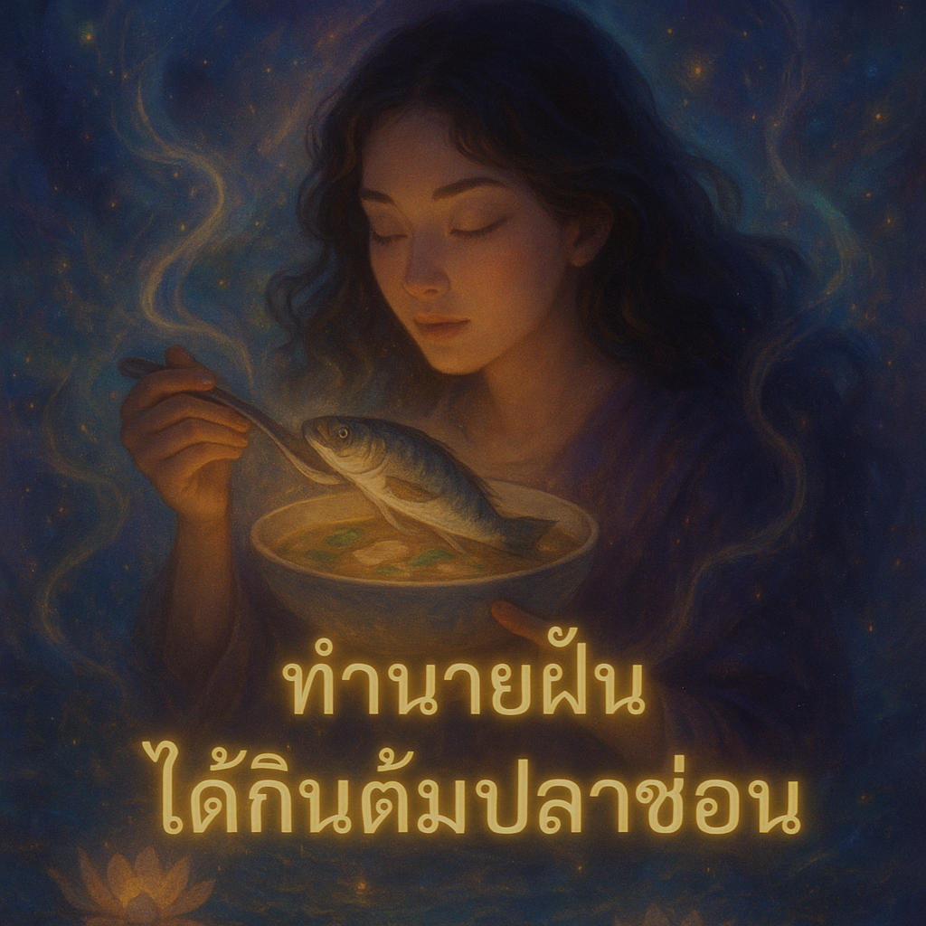 ทำนายฝันได้กินต้มปลาช่อน