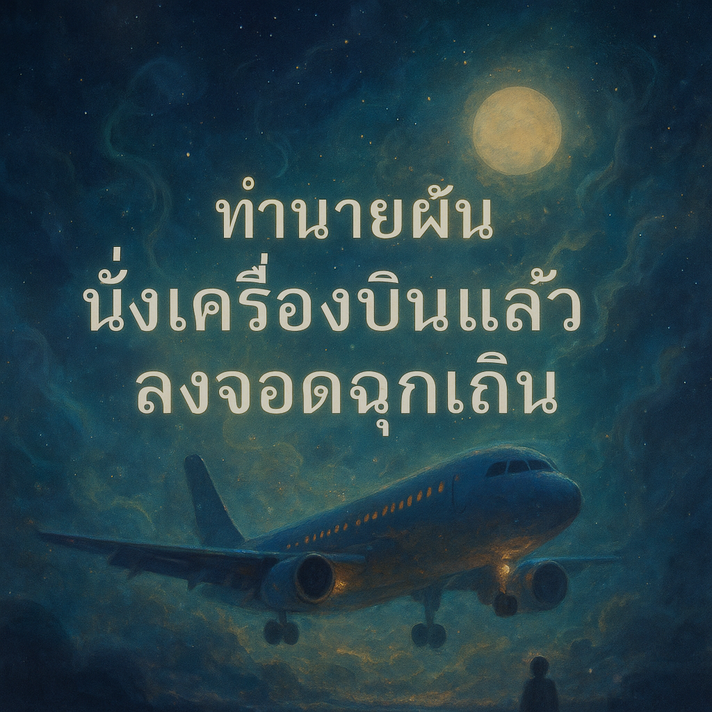 นั่งเครื่องบินแล้วลงจอดฉุกเฉิน