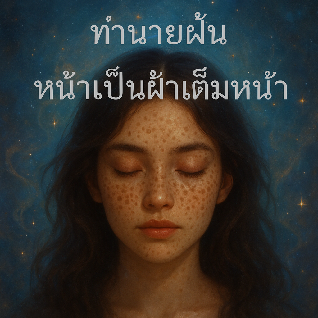 หน้าเป็นฝ้าเต็มหน้า