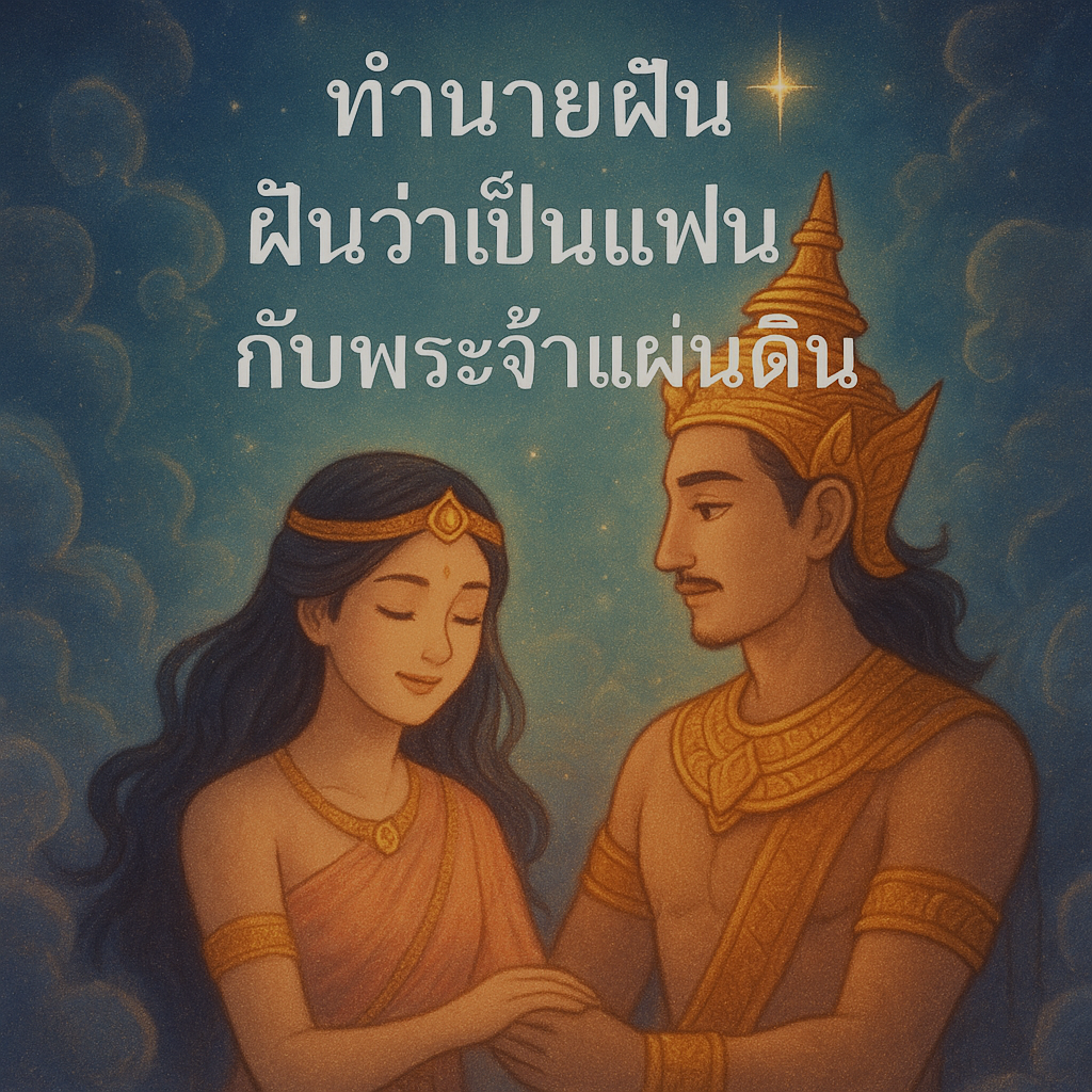 ฝันว่าเป็นแฟนกับพระเจ้าแผ่นดิน
