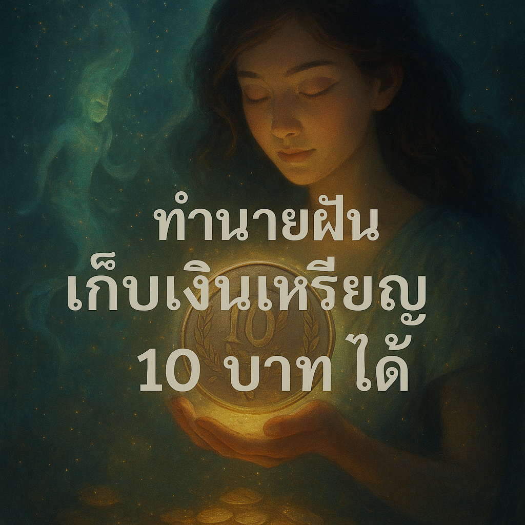 เก็บเงินเหรียญ10บาทได้