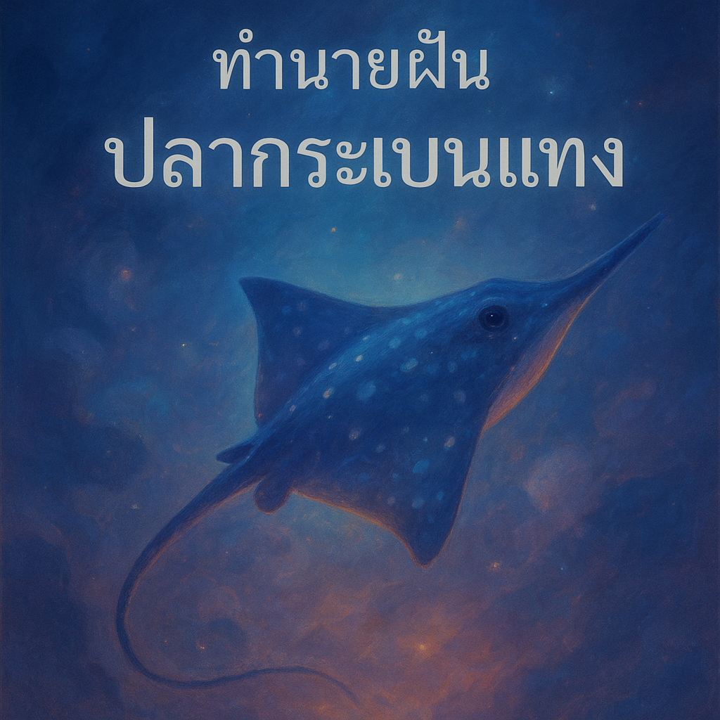 ทำนายฝันปลากระเบนแทง