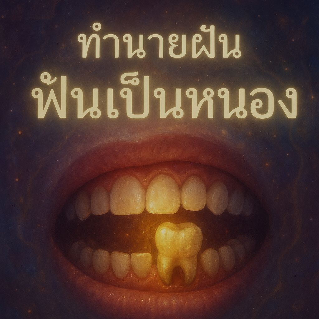ทำนายฝัน ฟันเป็นหนอง