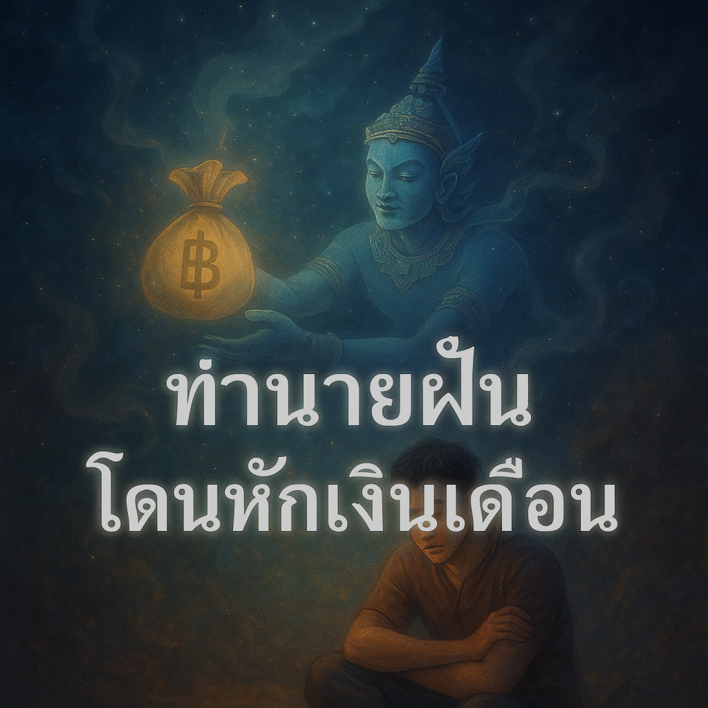 ทำนายฝัน โดนหักเงินเดือน