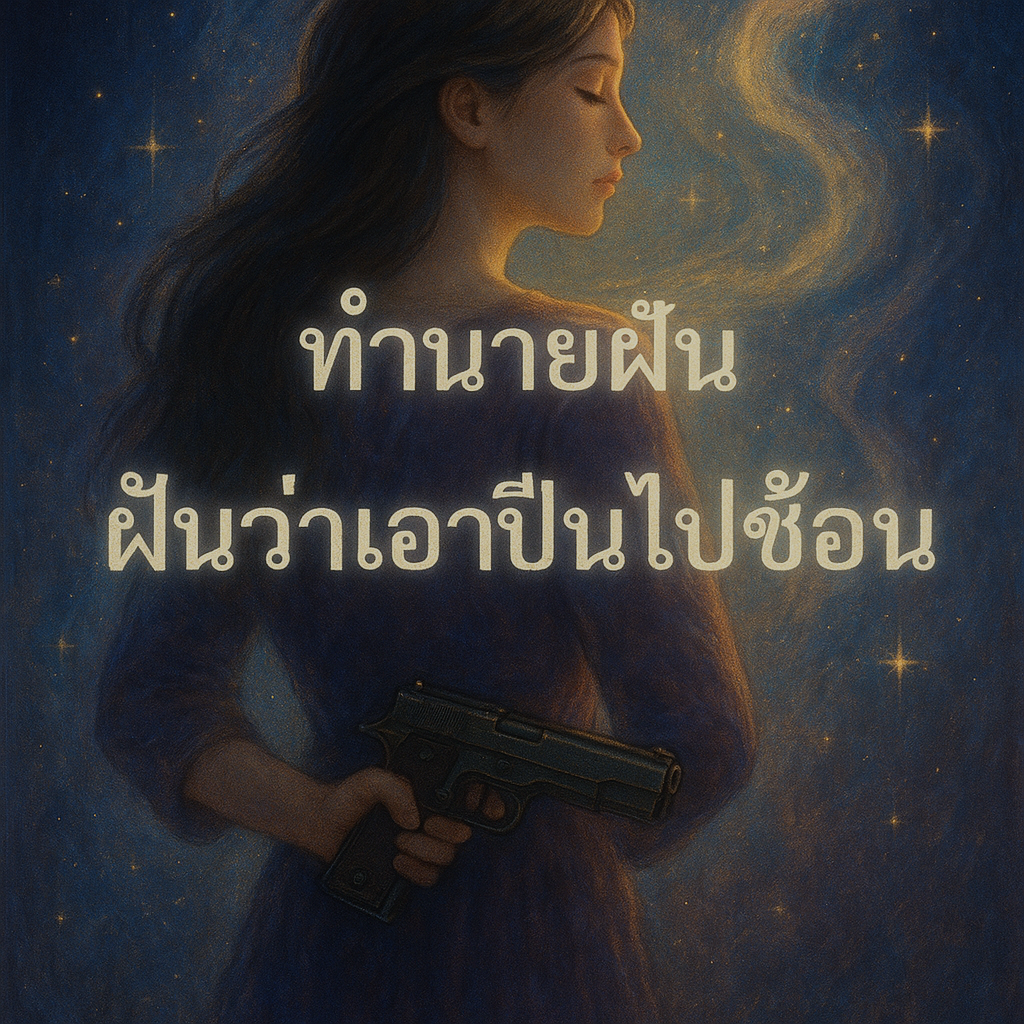 ฝันว่าเอาปืนไปซ้อน