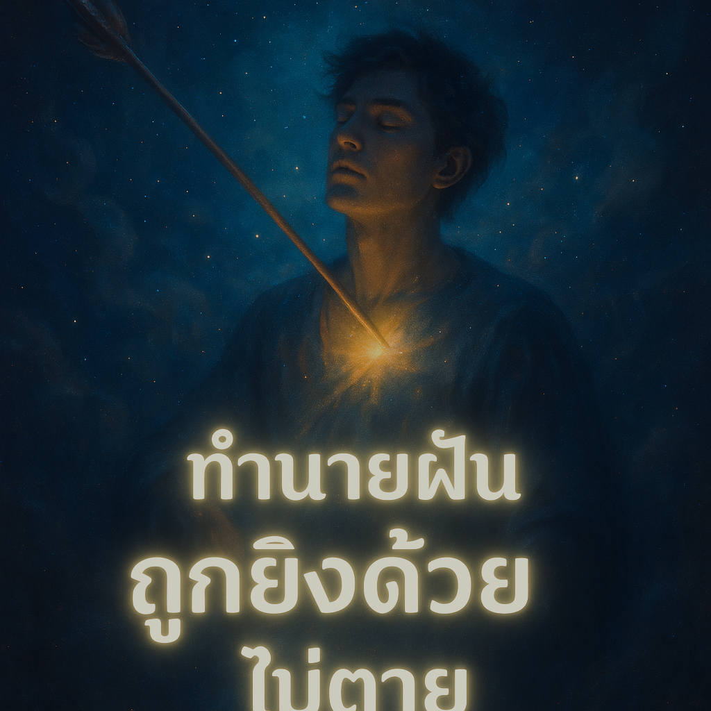 ทำนายฝัน ถูกยิงด้วยธนูไม่ตาย