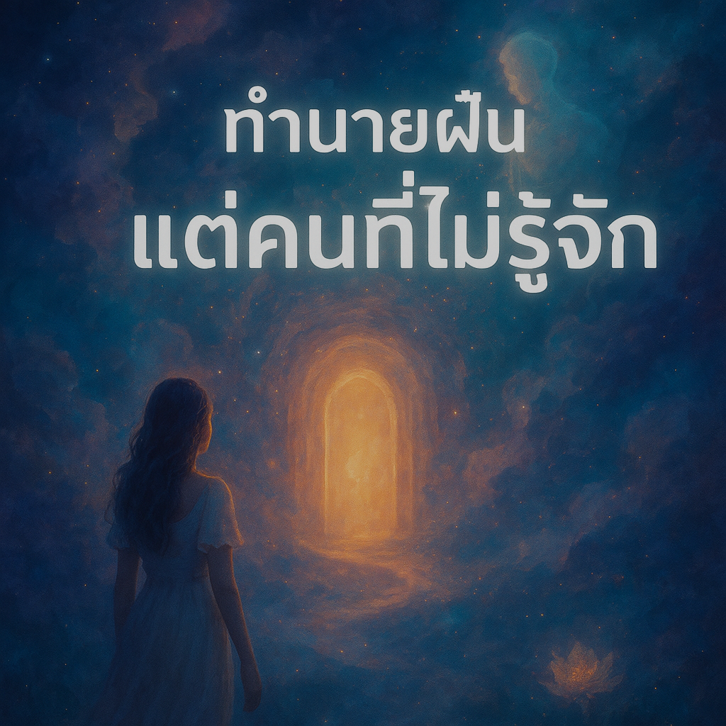 ทำนายฝัน แต่คนที่ไม่รู้จัก