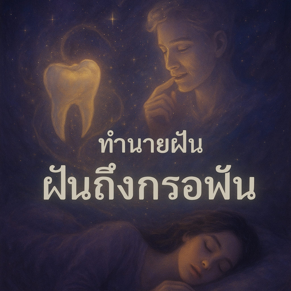 ฝันถึงกรอฟัน