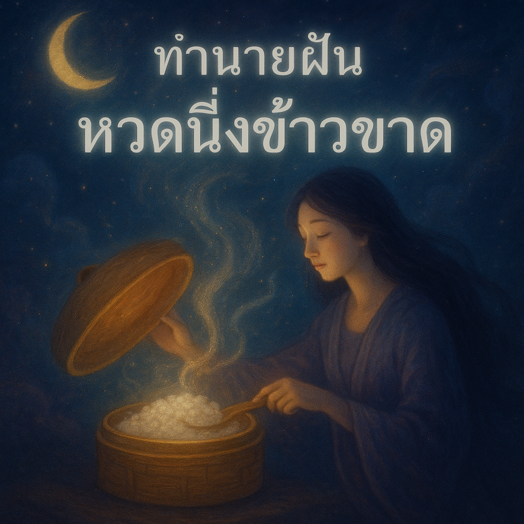 ทำนายฝัน หวดนึ่งข้าวขาด