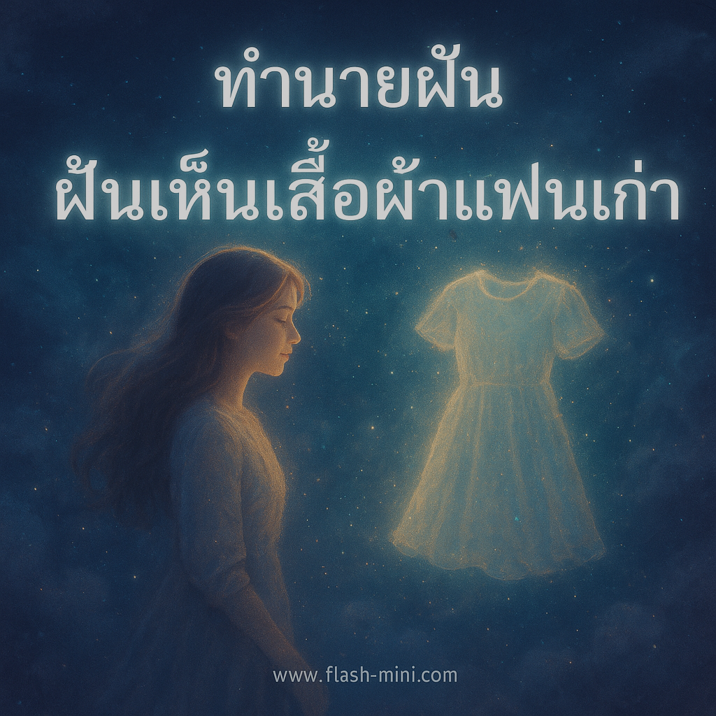 ฝันเห็นเสื้อผ้าแฟนเก่า