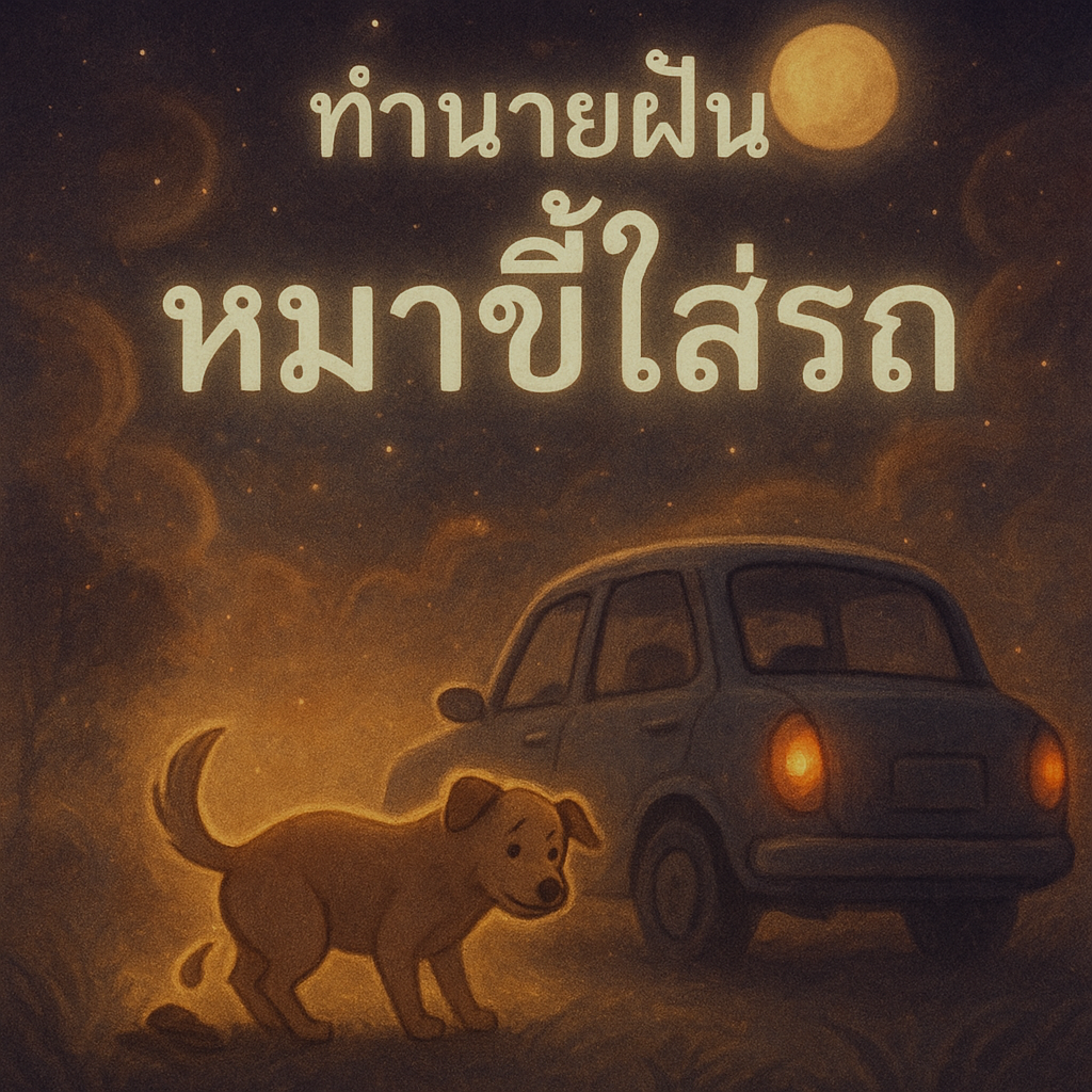 หมาขี้ใส่รถ