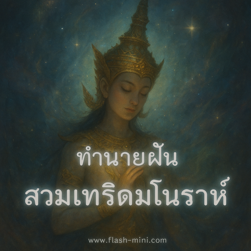 ทำนายฝัน สวมเทริดมโนราห์