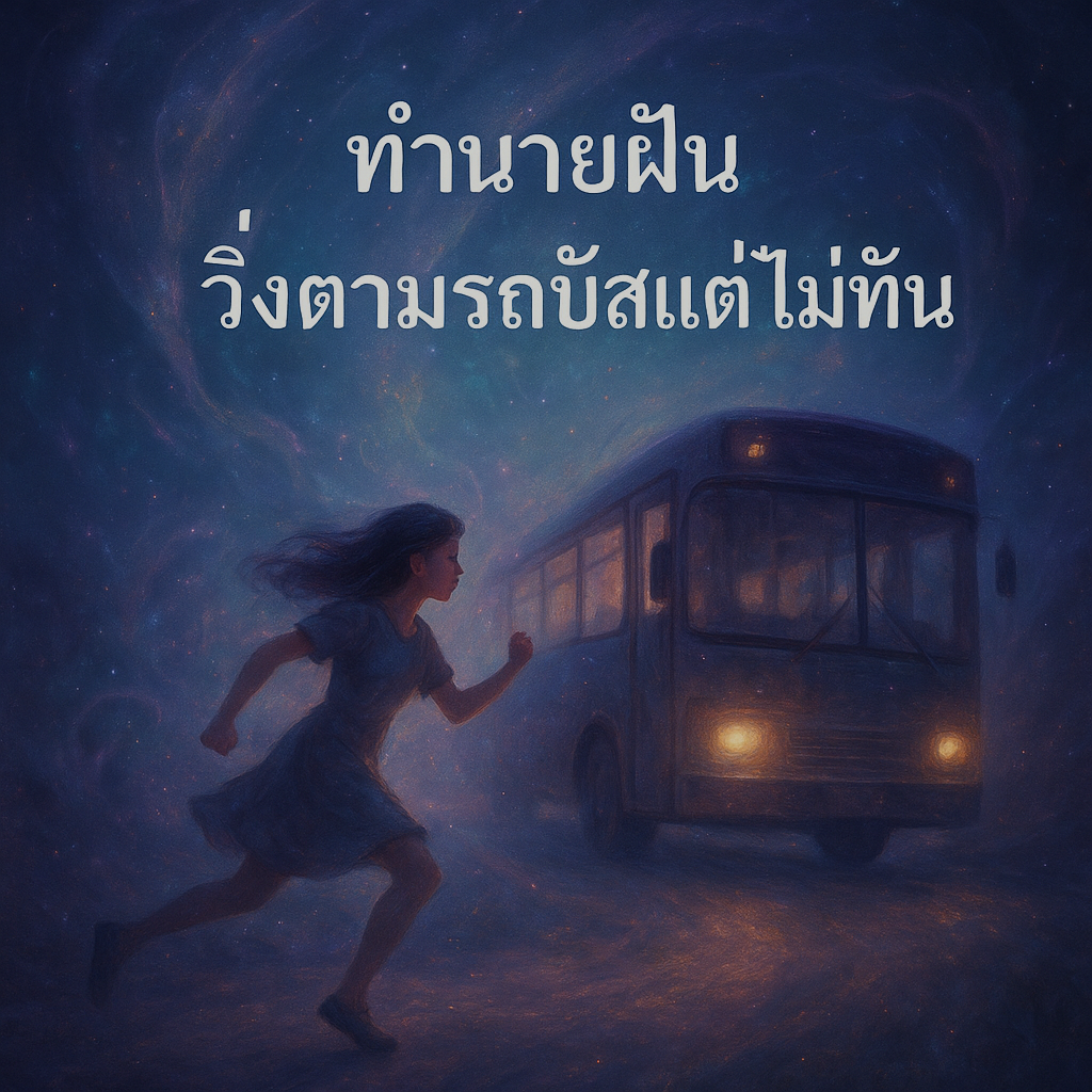 วิ่งตามรถบัสแต่ไม่ทัน