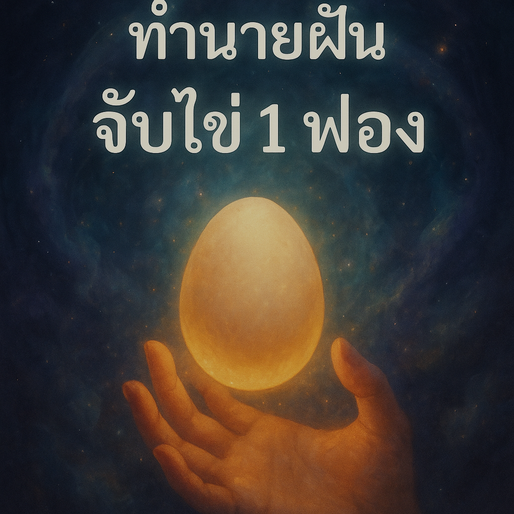 ทำนายฝัน จับไข่1ฟอง