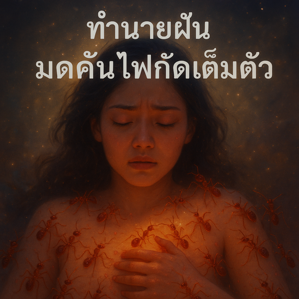 มดคันไฟกัดเต็มตัว