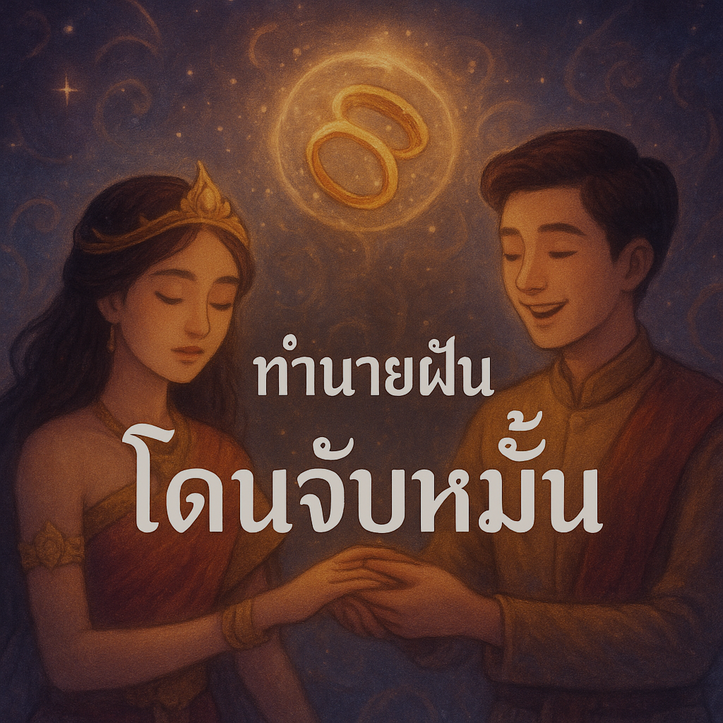 ทำนายฝัน โดนจับหมั้น