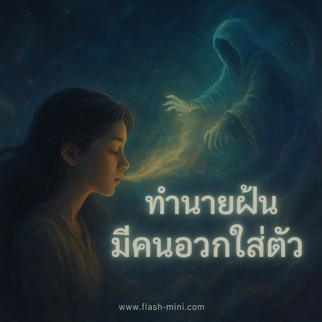 ทำนายฝัน มีคนอวกใส่ตัว