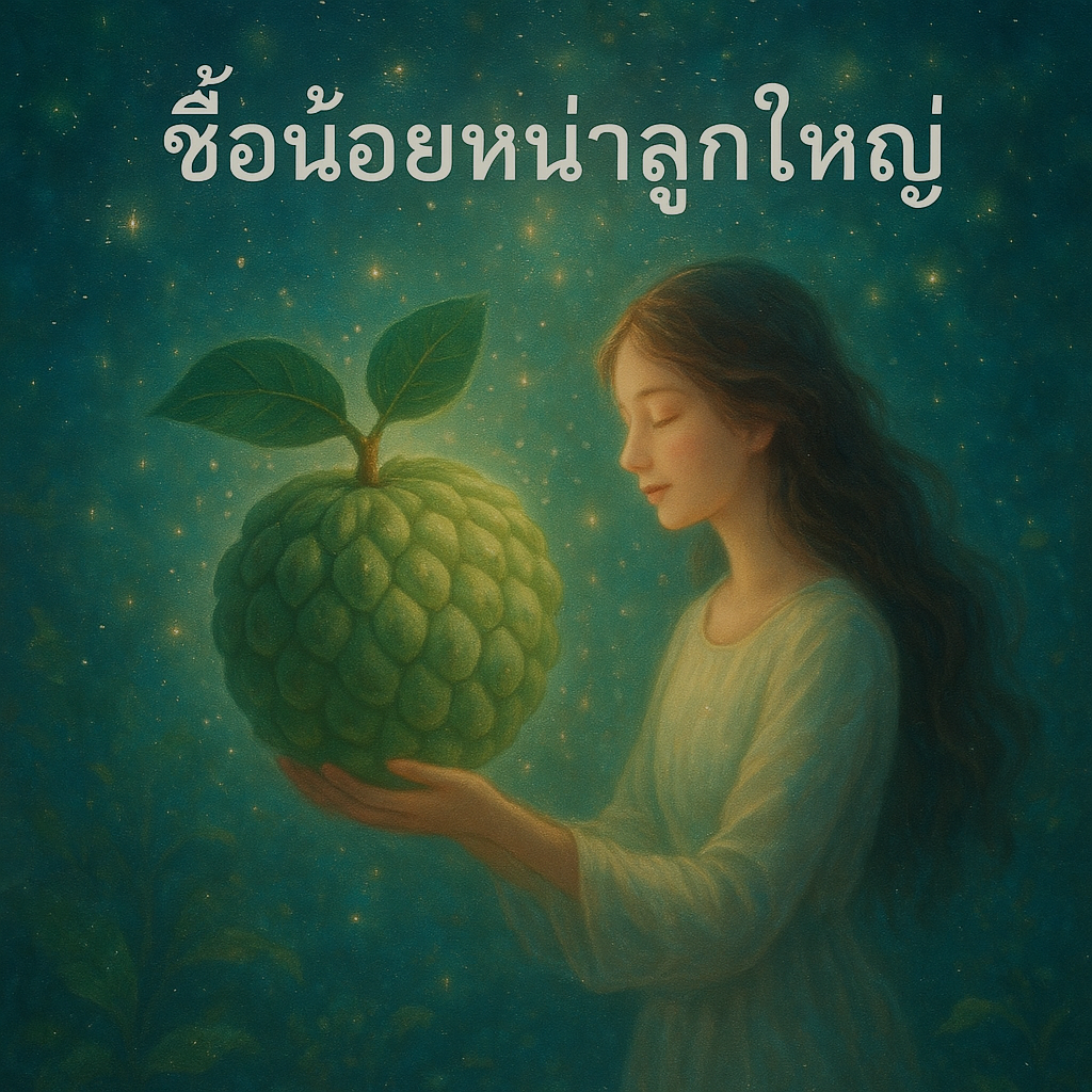 ทำนายฝัน ซื้อน้อยหน่าลูกใหญ่