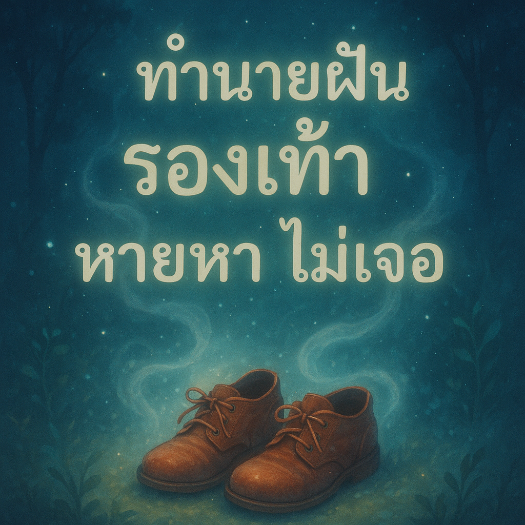 รองเท้าหายหาไม่เจอ
