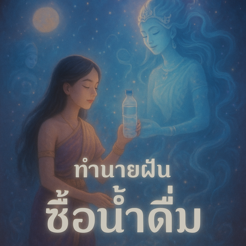 ทำนายฝัน ซื้อน้ำดื่ม