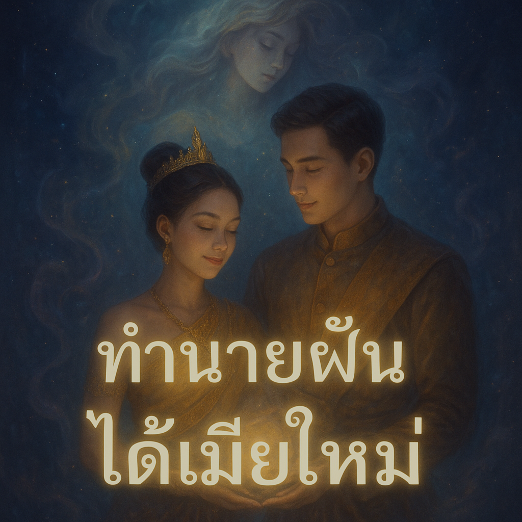 ทำนายฝัน ได้เมียใหม่