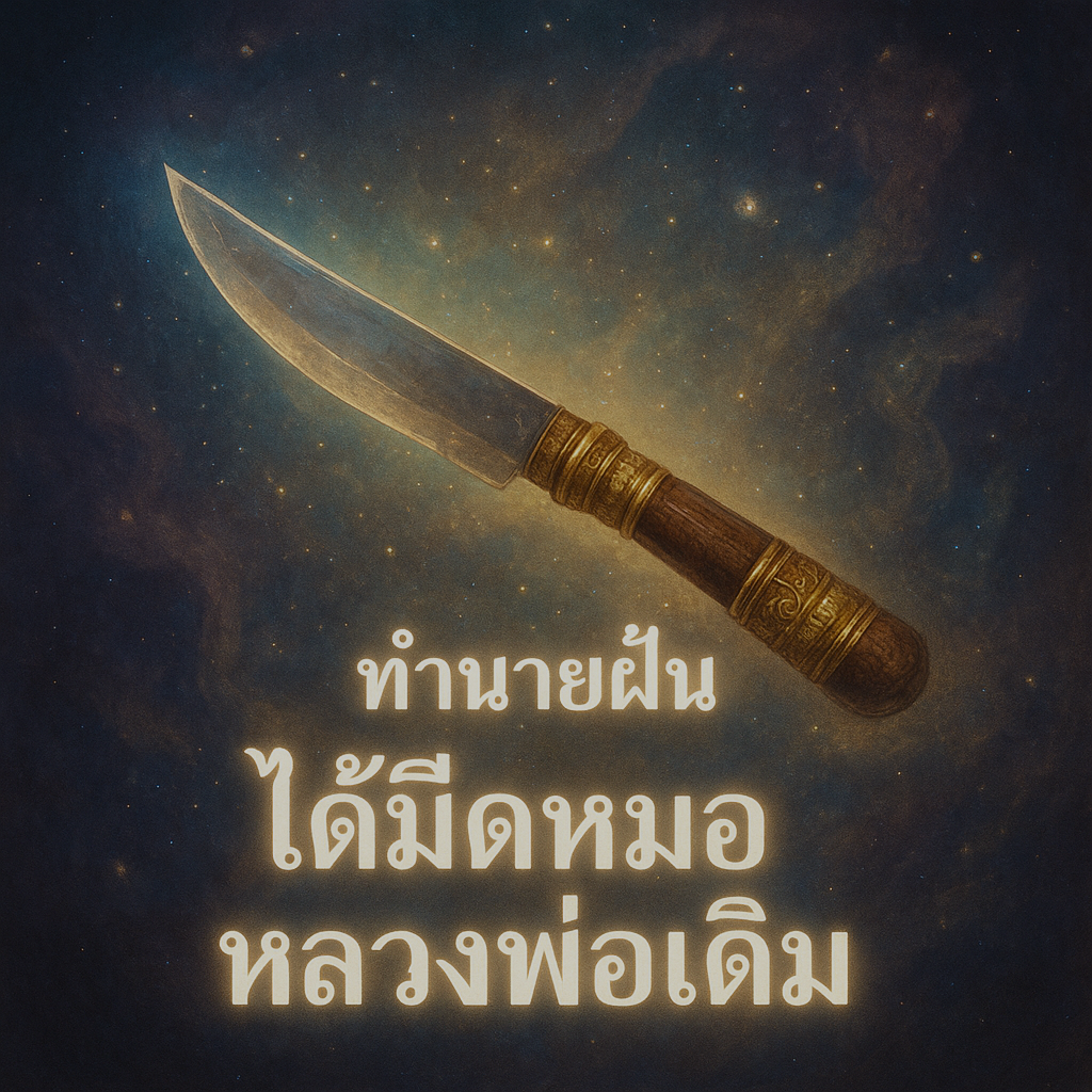 ได้มีดหมอหลวงพ่อเดิม