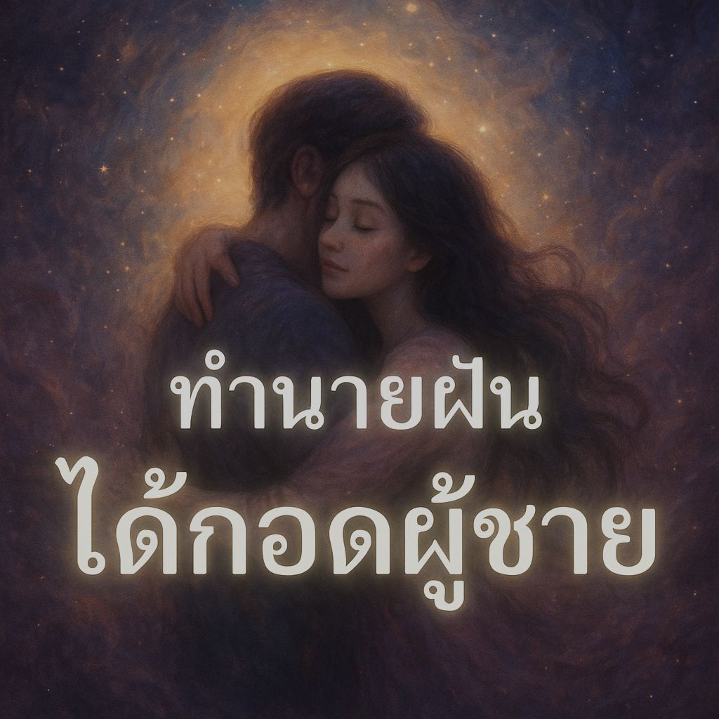 ได้กอดผู้ชาย