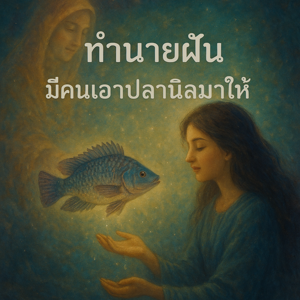 มีคนเอาปลานิลมาให้