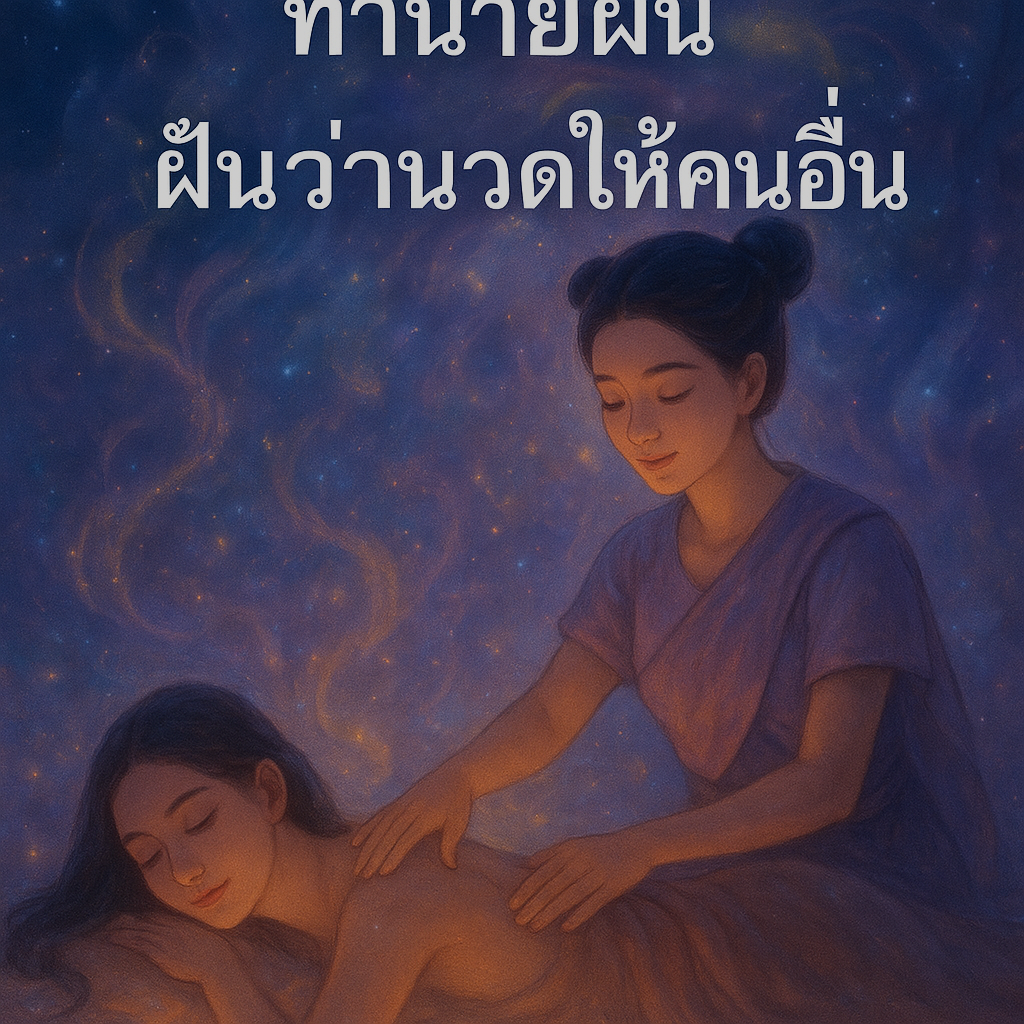 ทำนายฝันฝันว่านวดให้คนอื่น